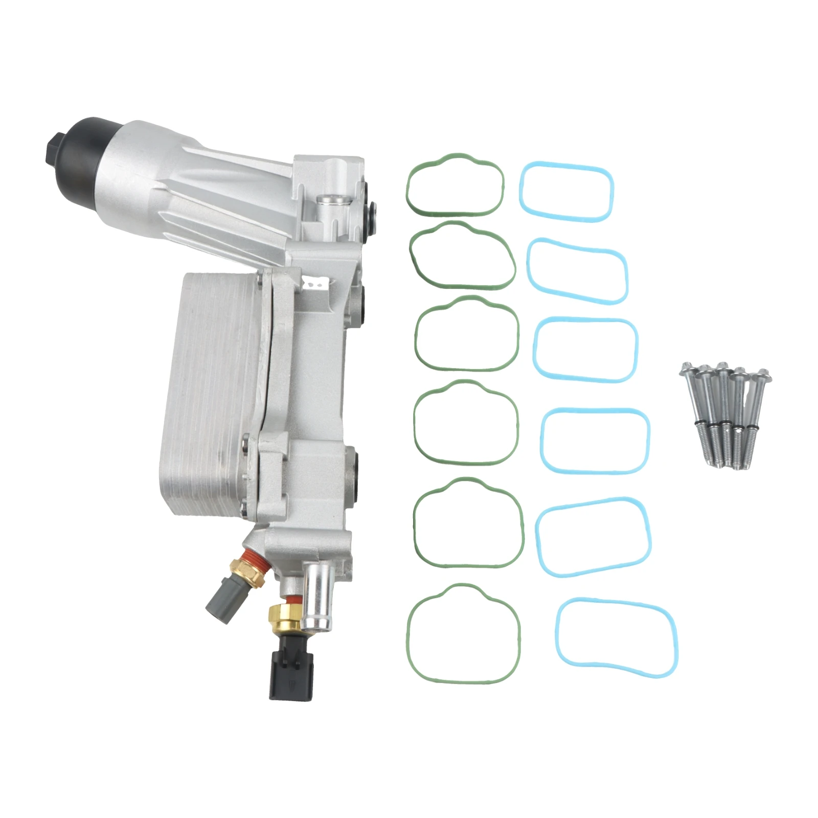 For Jeep Dodge Chrysler Ram 3.6L 2011-2016 68105583AE 68105583AF 68105583AA 5184304AD Oil Cooler Aluminum Oil Filter Adapter