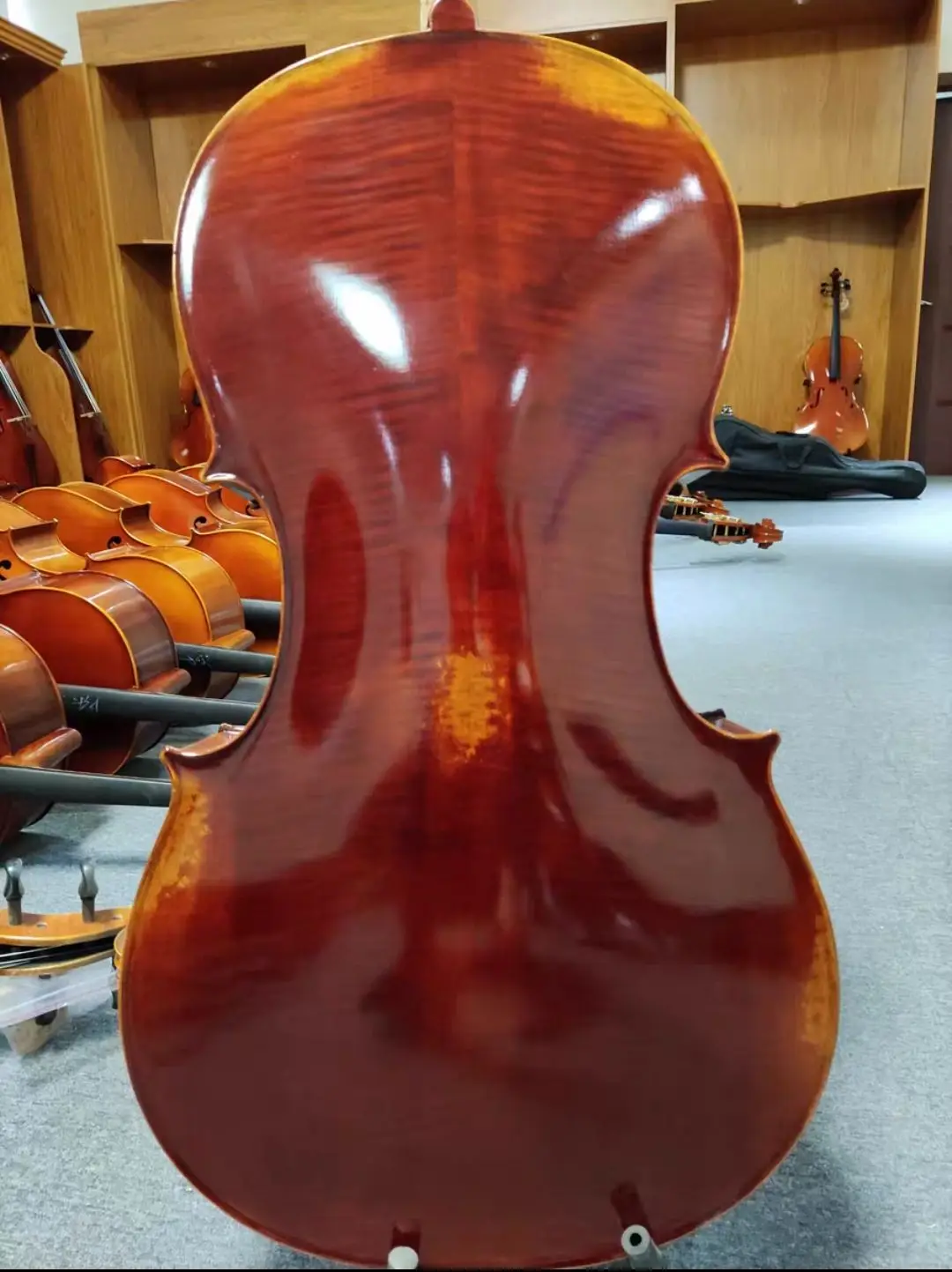 high-grade handmade solid wood cello 4/4 3/4 1/2 1/4 Maple cello stringed instrument beginner professional violoncello