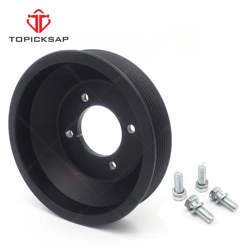 

TOPICKSAP Water Pump Pulley for BMW E39 E46 E53 E60 E83 X5 X3 Z3 320i 323i 325i 328i 525i 530i M3 11511436590