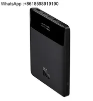 BASEUS 20000mAh 100W/65W Blade High Power Digital Display Quick Charge Mobile Power Supply High Capacity Portable Power Bank