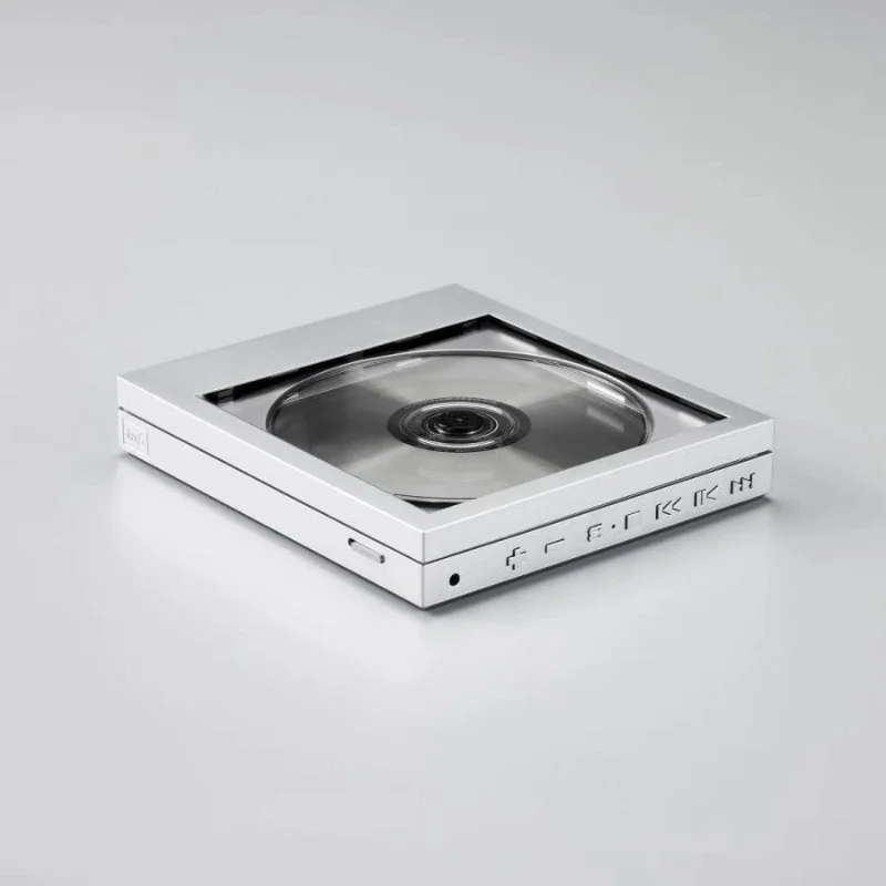 Silver Limited Edition Bluetooth CD Player Music Player