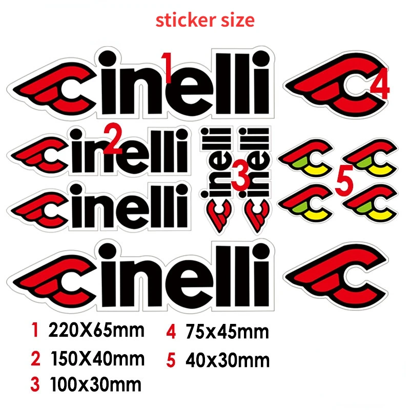 Stickers For Bike Logos Bicicleta Decorative MTB Road Bicycle Frame Decals Cycling Protector Film Vinyls Cycle Accessories