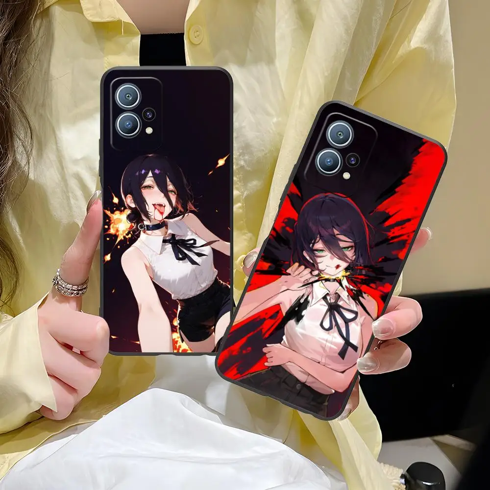 

Chainsaw Reze Mobile Phone Case for Huawei P60 P50 P40 P30 P20 P10 P9 P8 Pro Lite Plus Colour Printing Protective Cover Pretty