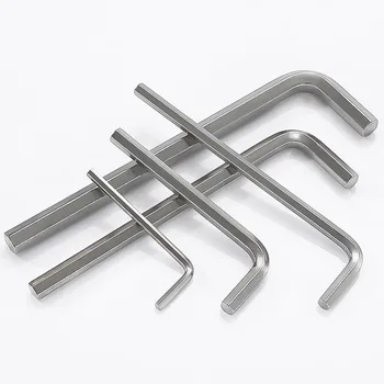 1-10 sztuk zestaw sześciokątny klucz imbusowy niklowany antykorozyjny L kształt klucz imbusowy 1.5mm 2mm 2.5mm 3mm 4mm 5mm 6mm