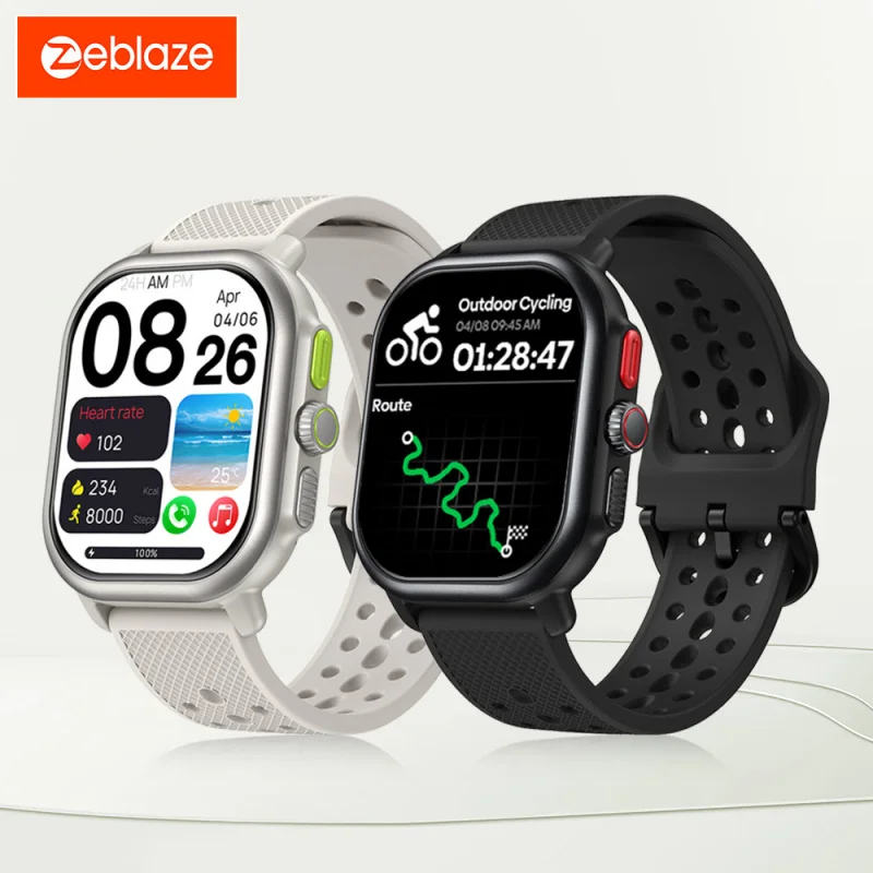 

Zeblaze Beyond 3 Pro GPS Watch View Route CallingAMOLEDSquare Screen