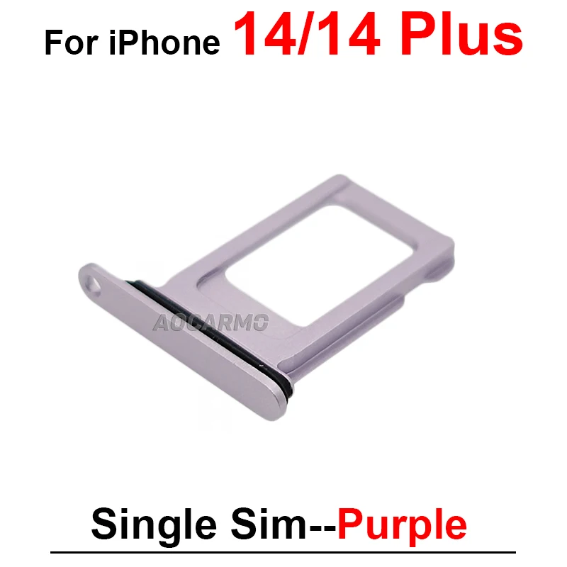 Vassoio SIM Di Ricambio Per IPhone 14 E 14 Plus – Singola SIM, Con Anello Impermeabile E Spillino - 2