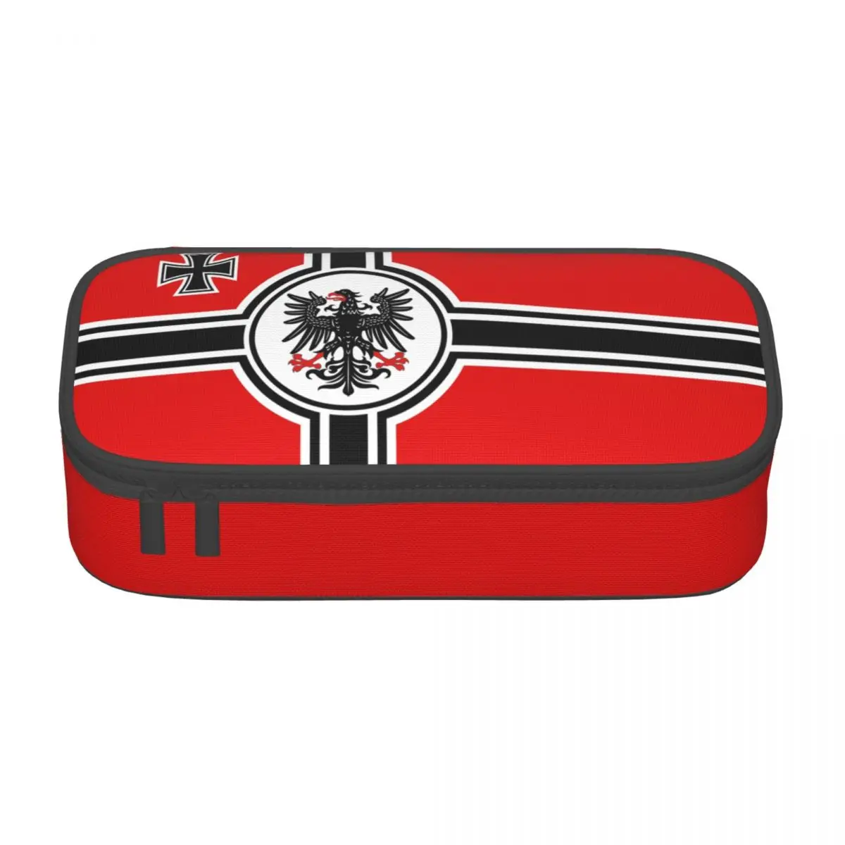 Custom German DK Reich Empire Of Flag Cute Pencil Cases Boys Gilrs Large Storage Germany Proud Pencil Pouch Students Stationery