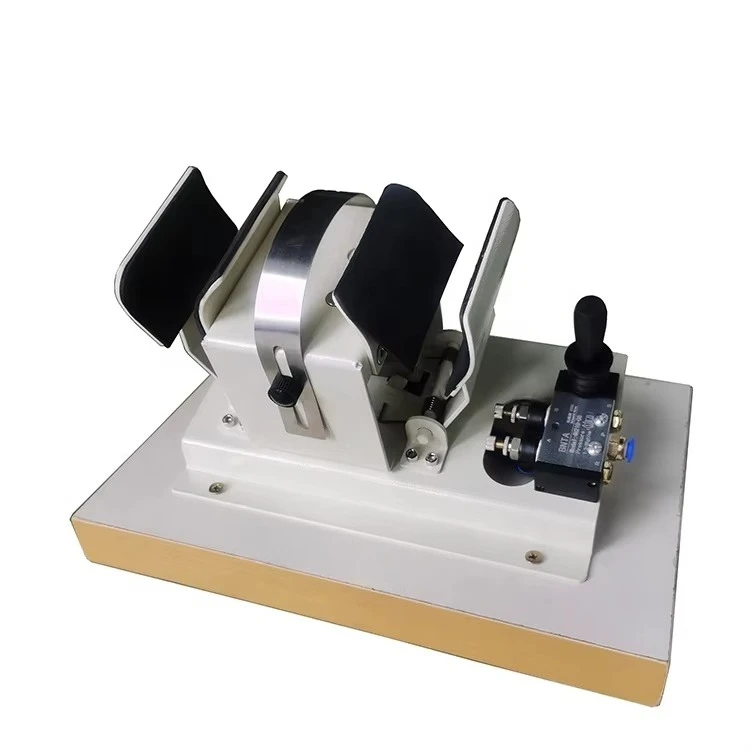 Mini shoelace fixing machine pneumatic lacing fixture