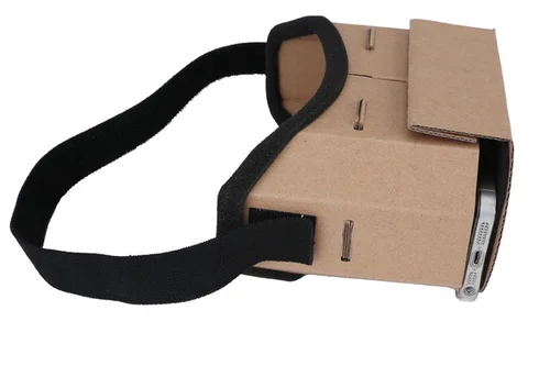 Imagen 2 del producto Gafas de realidad Virtual, gafas de cartón de Google, gafas 3D VR, películas para teléfonos inteligentes, auriculares VR, proyector montado en la cabeza HD