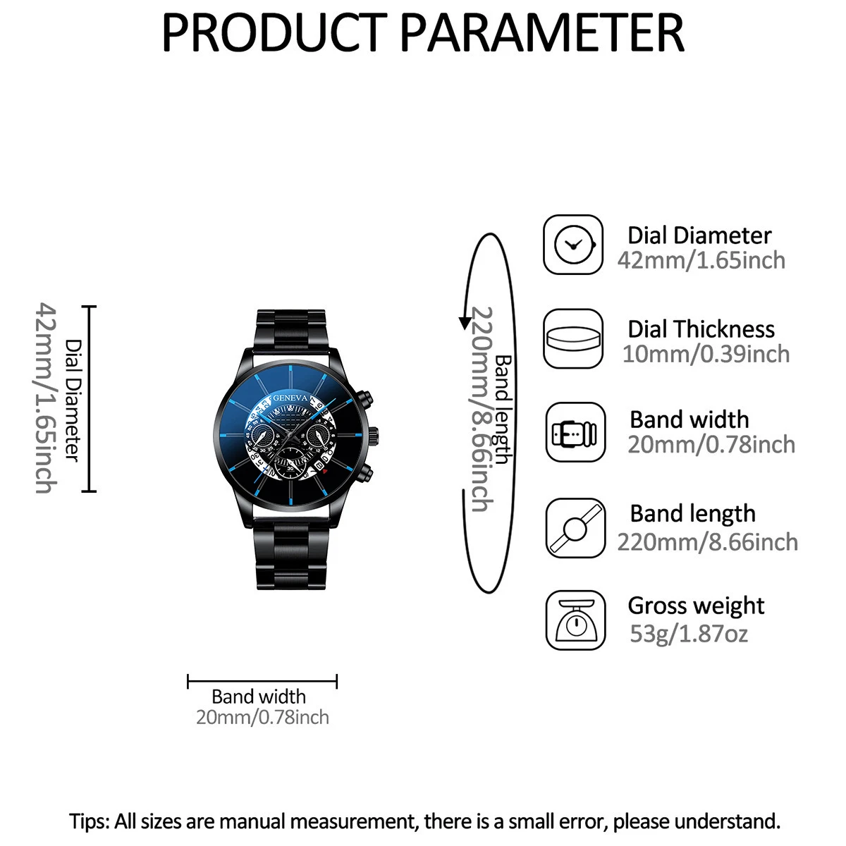 2-Piece Elegant Quartz Watch & Accessory Set | Versatile Daily Wear Gift for Friends & Family