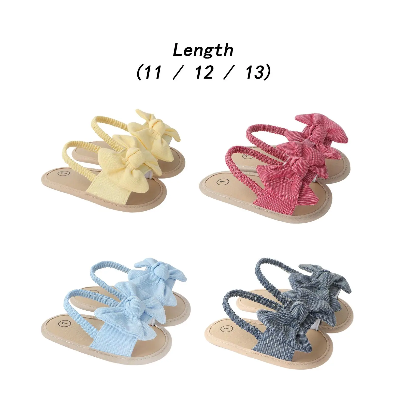 

Infant Baby Girl Summer Sandals Outdoor Breathable Summer Casual Beach Shoes for 0-1 Years Old Prewalker Comfort Newborn