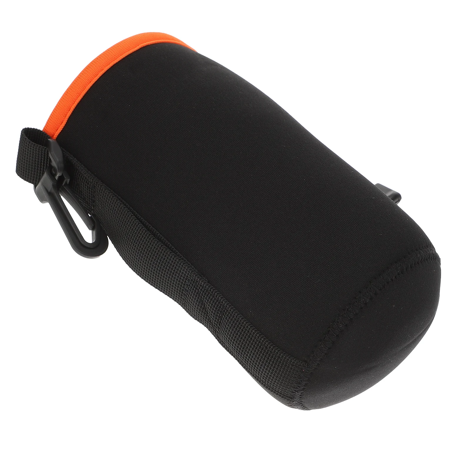 

Portable Dslr Lens Pouch Compact Protective Bag for Camera Lens Dust Scratch Resistance Lightweight - Black Pouch