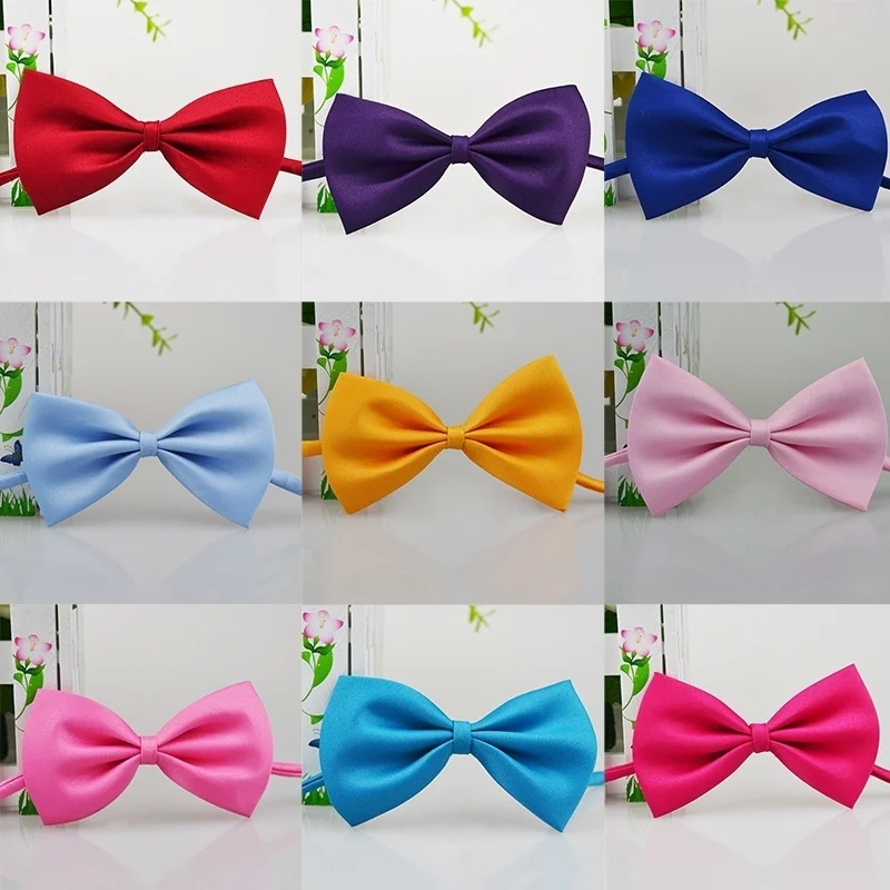 

Brand New Fashion Baby Boy Kid Child Infant Solid Color Wedding Tuxedo Multicolor Bowties Bow Tie Neckwear Brand New