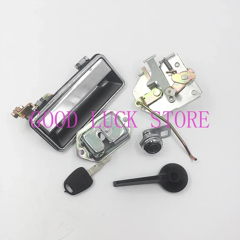 

Excavator Parts for Takeuchi 60/70/175/150/160 Cab Door Lock Assembly Inner Handle Outer Handle Lock Cylinder Lock Block