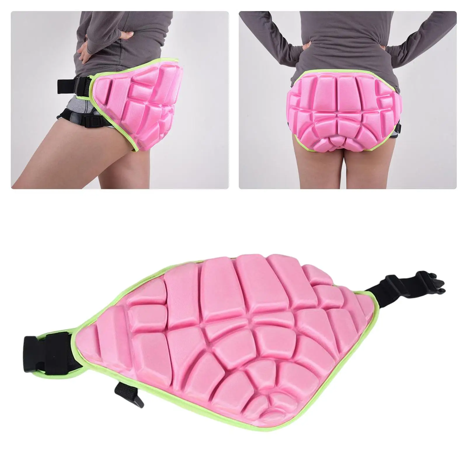 Children Sports Butt Pad Thicken EVA Padded Hip Protector Kids Hip Protective Pad Gear Guard for Skating Snowboard Skiing