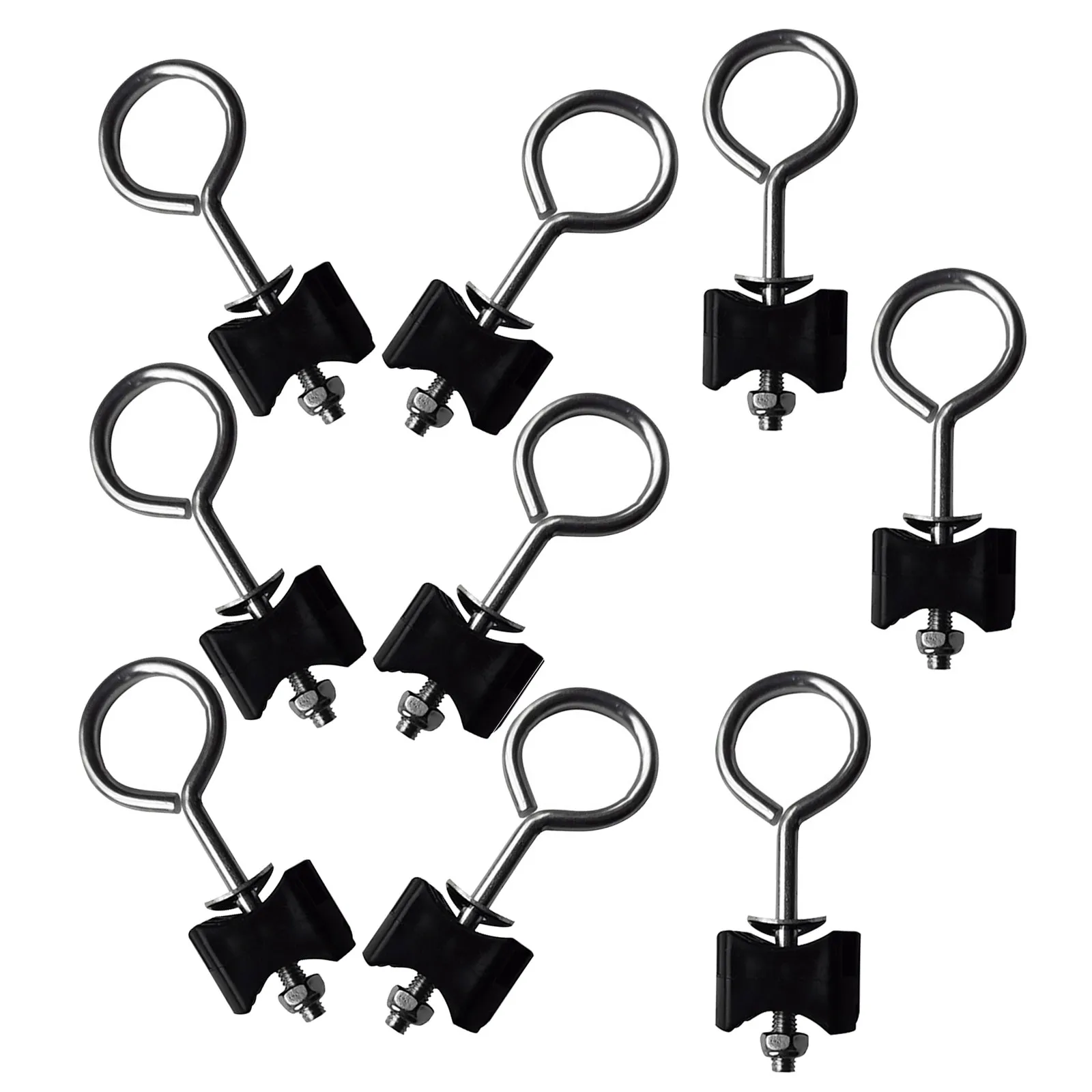 9Pcs Trampoline Bolts Set Universal Fit for Round Rectangular Trampolines Anti Slip Weather Resistant Screws Trampoline