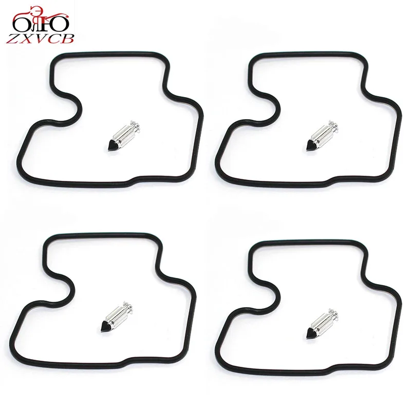 FOR CBR MC22 250CC CBR22 CB400 CBR VTEC carburetor repair  Bottom shell gasket seal housing (rubber) Float Valve Needle Seat Kit