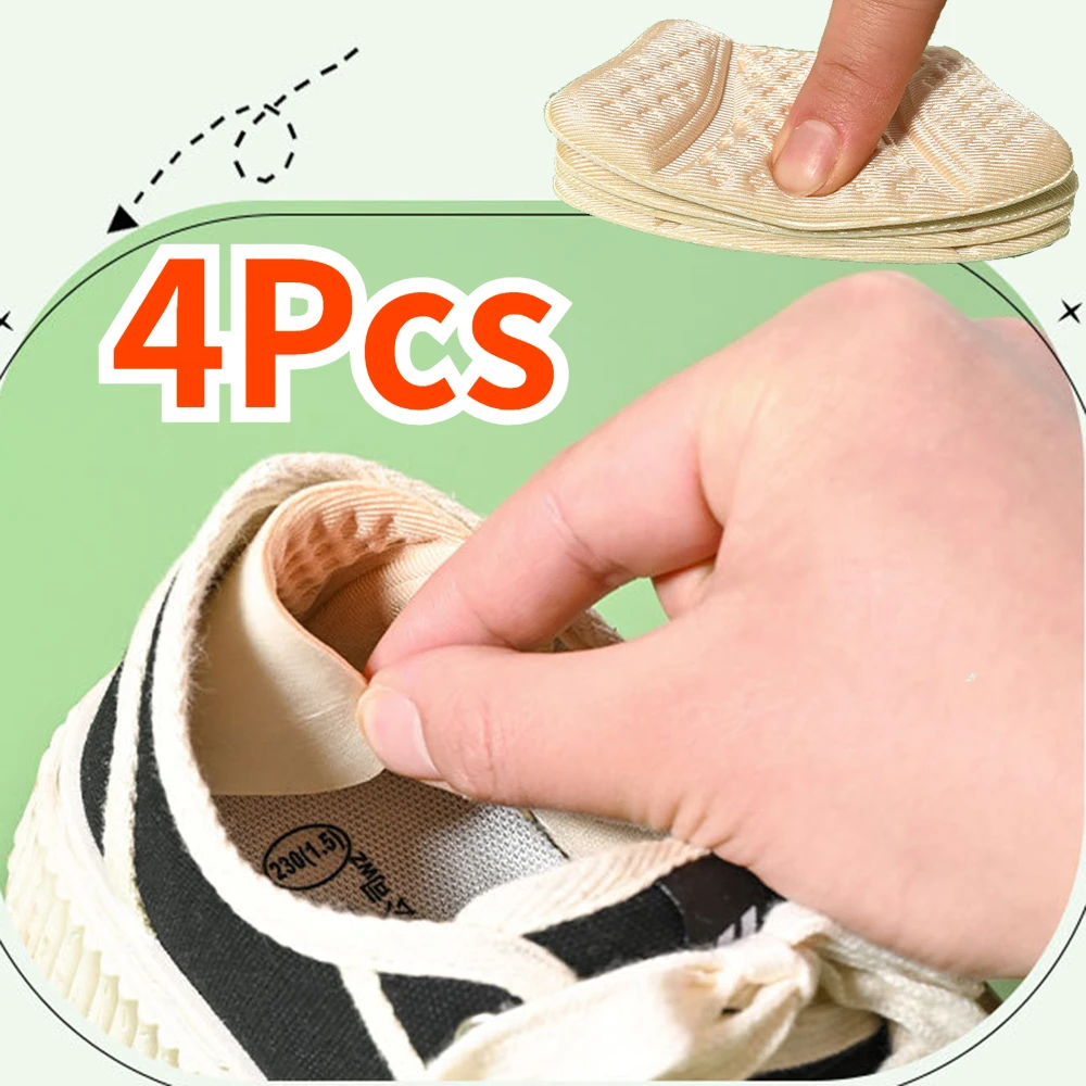 Palmilhas Patch Heel Pads para Mulheres, Sapatos Esportivos, Tamanho Ajustável, Adesivos Traseiros, Almofadas Antidesgaste, Protetor, Inserções para Cuidados com os Pés, 2 Pares