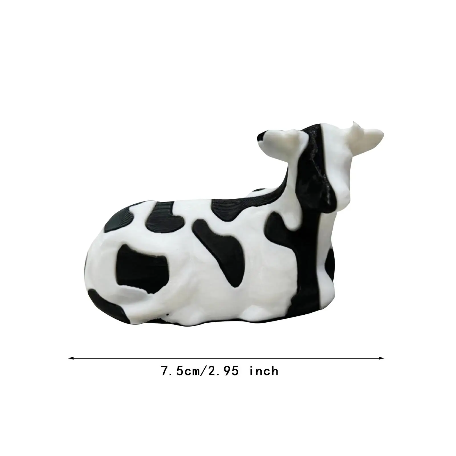 Brinquedo de mesa modelo de vaca visual dedo brinquedo novidade quebra-cabeça jogo sala decoração 3d impresso brinquedo novidade brinquedo para adultos crianças