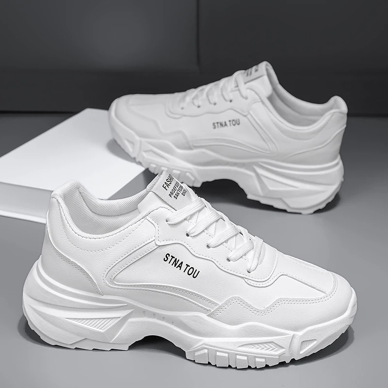 

Men's Shoes 2025 New Fashionable and Versatile Casual Shoes Thick soled Anti slip Sports Shoes