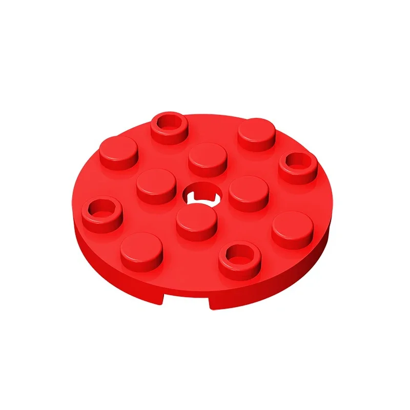 Gobricks GDS-841 Plate, Round 4x4 avec HolePlate 2x4 compatible avec lego 60474 enfants DIY dos importer décennie ks