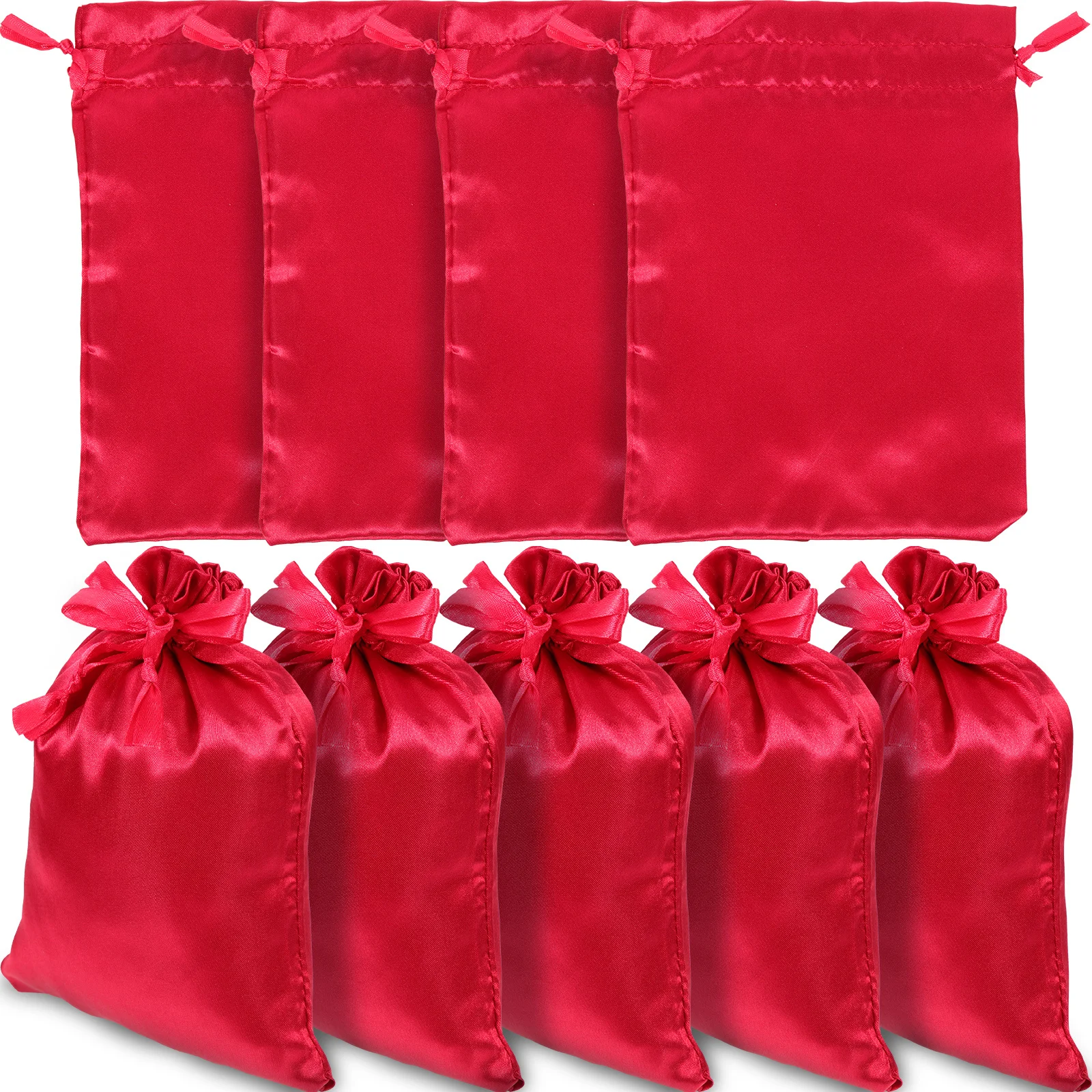 

20Pcs Satin Drawstring Jewelry Bags Pouches for Gift Storage Wedding Favor Party Candy Beads Craft Satin Gift Bags