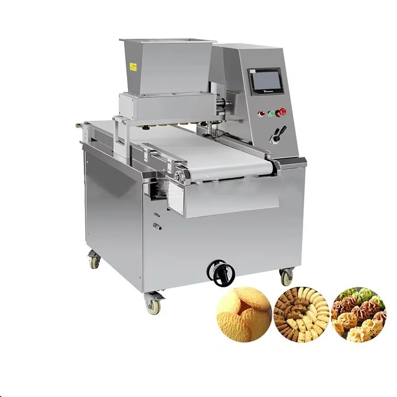 Commercial Fully Automatic Cookie Molding Machine, Biscuit Production Line Macaron Pastry Molding Machine