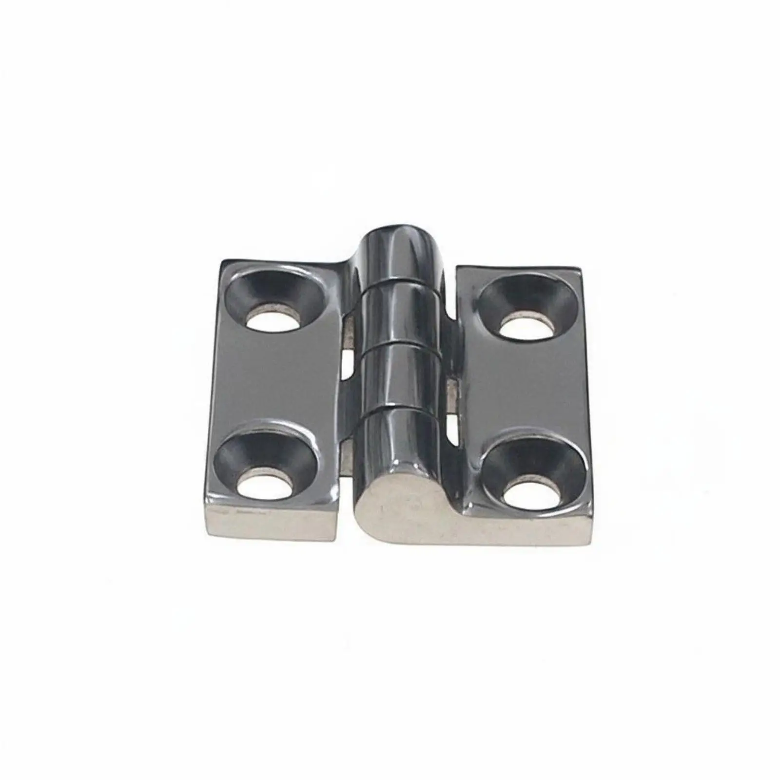 Sturdy 316 Stainless Steel Hinge Marine Hardware for Boat Yacht Door Cabinet Heavy Duty 4mm Thick Rust Resistant Smooth Rotating