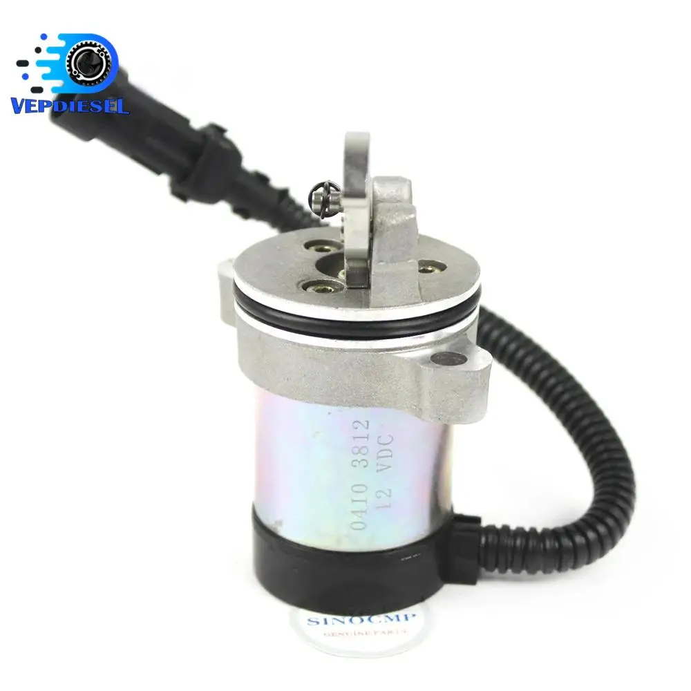 

1pc 12V Stop Solenoid 04103812 04113811 04103808 For Deutz F3L F3M F4L F4M 1011 2011 Engine Accessories