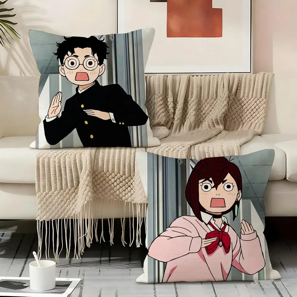 D-dandadans Anime Pillow Case Pillowcase, Double-sided Printed, Sofa Cushion, Bedroom Headboard Pillow