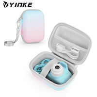 Yinke Kids Camera Case Compatible with Seckton/GKTZ/Desuccus/Rindol/Agoigo/VATENIC/LC-dolida/OZMI Travel Hard Carry Case