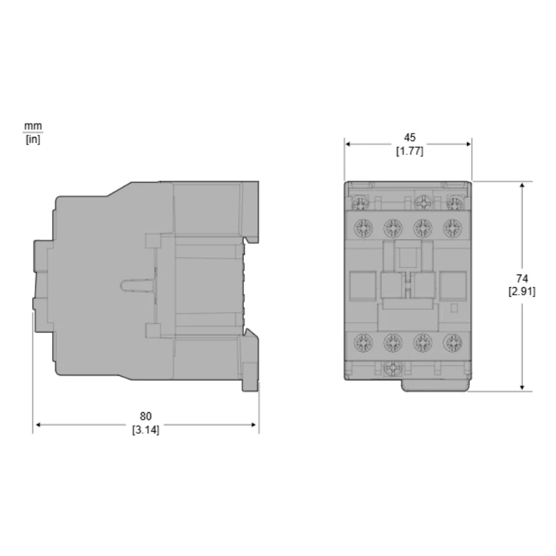 LC1N0610B5N LC1N0910B5N LC1N1210B5N LC1N1810B5N LC1N2510B5N LC1N3210B5N LC1N3810B5N Ac contactor controls coil voltage 24VAC