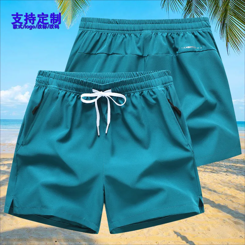 

Мужские быстросохнущие разноцветные спортивные шорты 2026: комфортные, дышащие, тонкие, свободные, для активного отдыха, повседневные, летние, пляжные