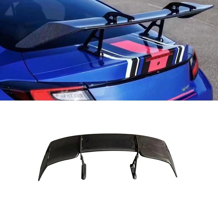 For Toyota GR86 Subaru BRZ Rear Wing Lip Tail Trunk Spoilers Carbon Fiber/FRP/Forged Carbon  Tail fins Rear Spoiler