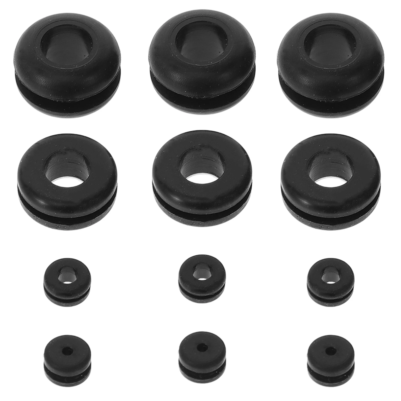 

40pcs Cable Grommets Assortment Hole Plugs Wire Grommet Waterproof Multiple Sizes Grommet Kit For Electrical Wiring Exterior