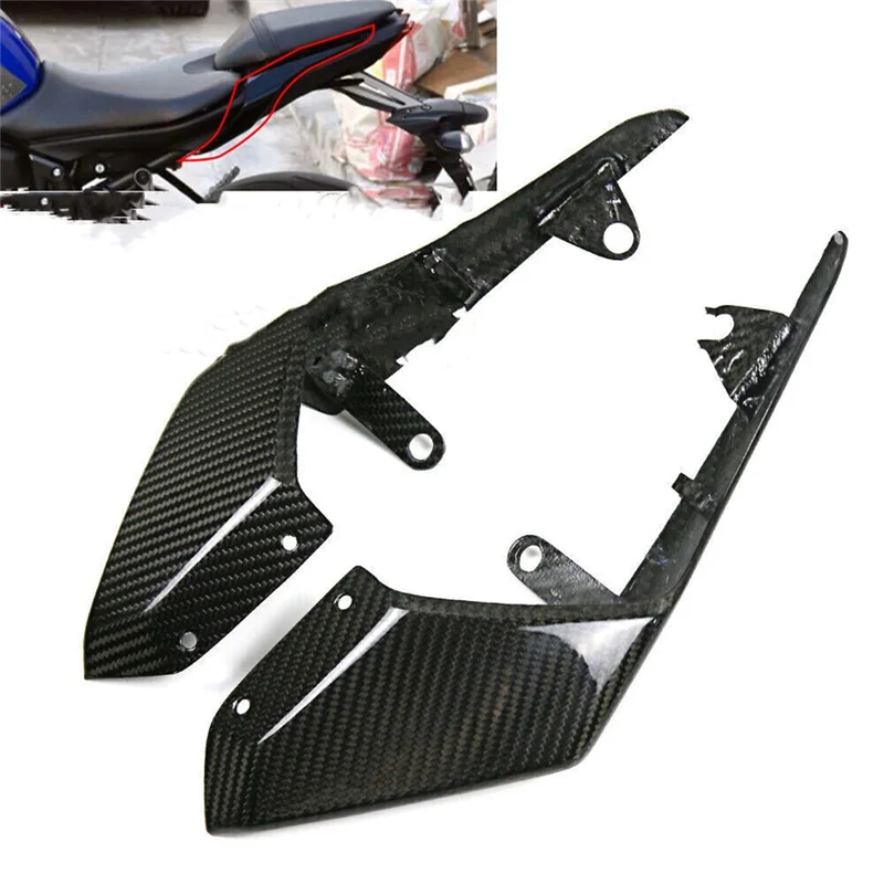 Motorcycle Passenger Position Side Cover Rear Tailgate Side Panel Fairing for Yamaha MT-07 FZ-07 MT07 FZ07 2018-2023