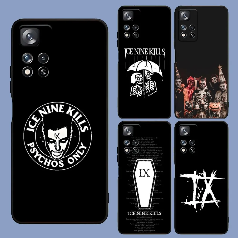 

Ice Nine Kills Band Phone Case For Samsung Galaxy A13,A21s,A22,A31,A32,A52,A53,A71,A80,A91 Soft Black Cover