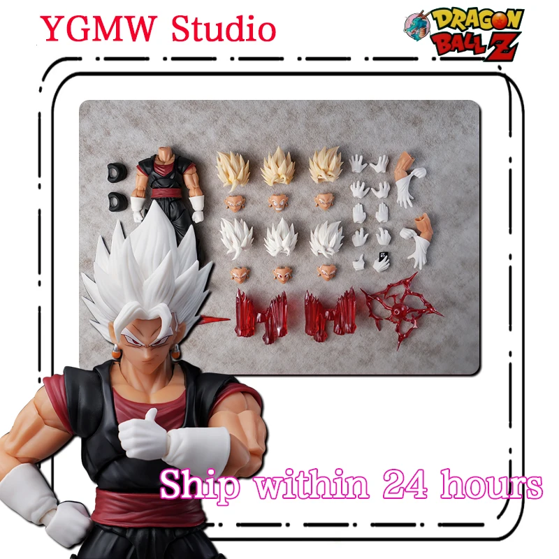 В наличии: Фигурка YGMW Studio Vegito Dragon Ball Super Saiyan Vegito Vegetto Weekly Color — Аниме-фигурка, игрушка, подарок