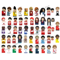 Football & Basketball All Sports Star Model Bricks Series Characters Mini Action Figure Building Blocks Kids Toys Christmas Gift