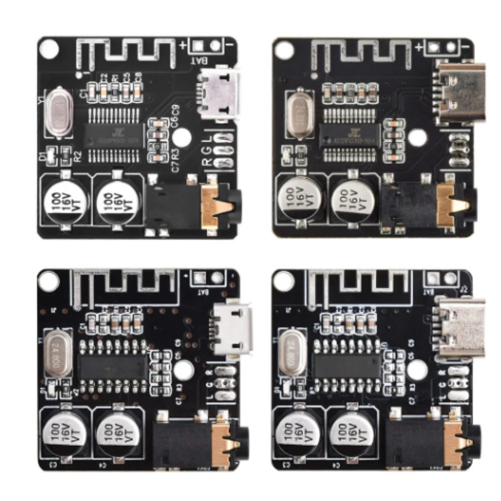 Type-C Micro USB VHM-314 MP3 BT Audio Receiving and Decoding Board 5.0 Lossless Car Audio Decoder Amplifier Module Car Speaker