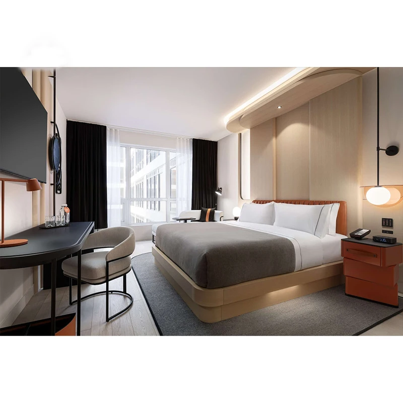 

!@New Design Hotel Furniture Bedroom Set Modern Home Hotel Bedroom Furniture for Beach Hotel