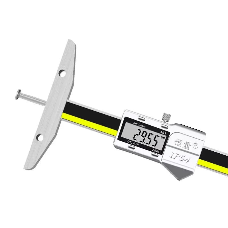 IP54 Stainless Steel Digital Caliper Metal Shell 0.01mm High Precision for Disc Thin Rod Depth Measurement
