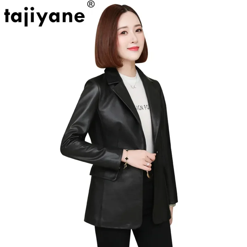 

Tajiyane clothes 3xl Spring Autumn Women Jacket Sheepskin Coat Real Geuine Leather Jackets Streetwear Lady Coats 7318 WPY452