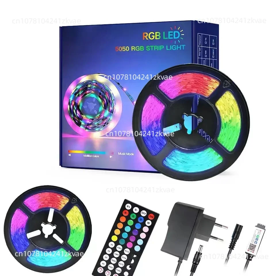 

Tuya smart wifi wireless controller manufacturers USB plug waterproof 5050 RGB 1m 5m 50ft 16.4ft led strips lights