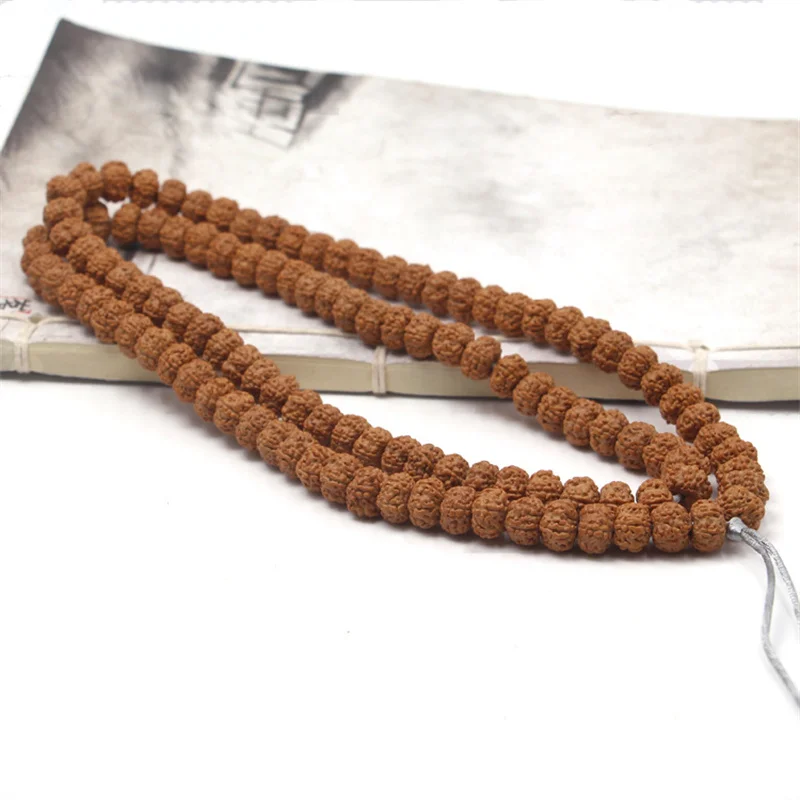 Bijoux bizuteria damska men jewelry colier feminino men necklace Old Plant Nut Wooden Rosary 108 beads collares personalized