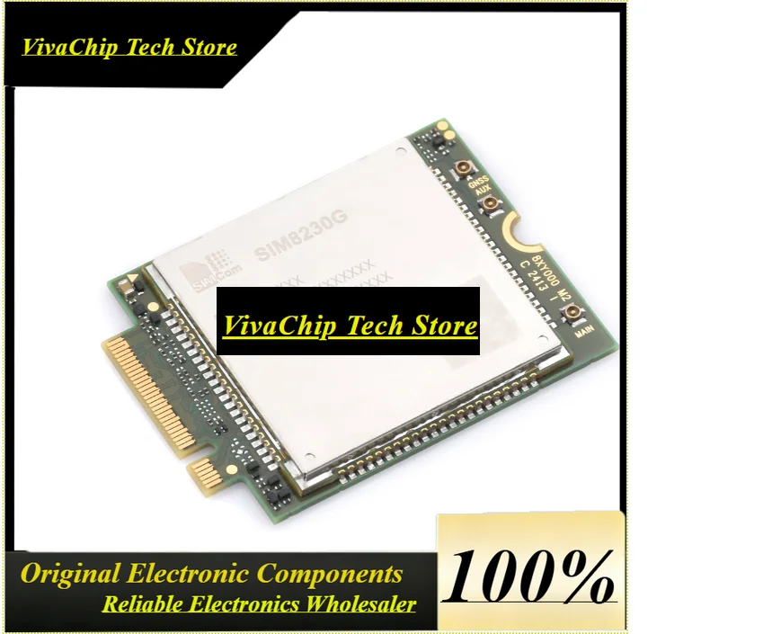 VivaCSIM8230G-M2 5G RedCap Module, 220Mbps, M.2 Form, AT Command Compatible With SIM7600/8200/8260 Series