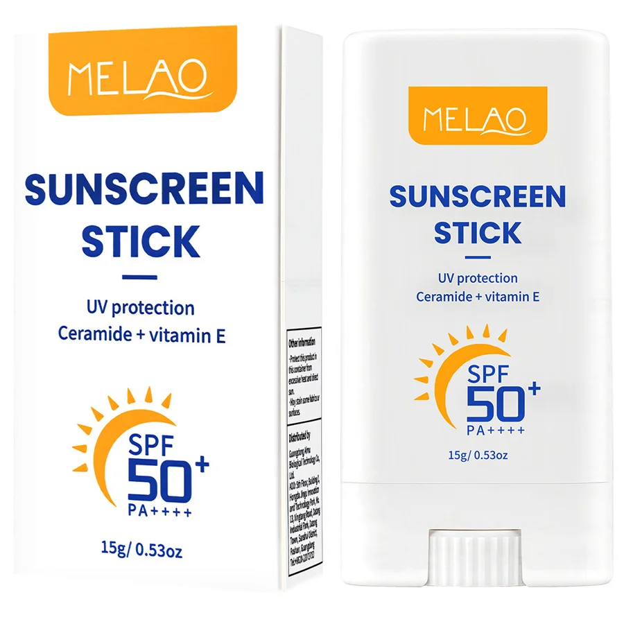 Sunscreen Stick SPF 50: Ceramide+Vitamin E Sun Balm + Moisturizer – Daily Sun Protection & Skin Barrier Repair for Face & Body