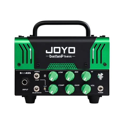 JOYO BADASS BanTamp-serien Basgitarrförstärkare 50W Elbasförförstärkare Rörförstärkarhuvud Miniförstärkare Inbyggd Kompressor 8 best sales rörförstärkare gitarr - №4