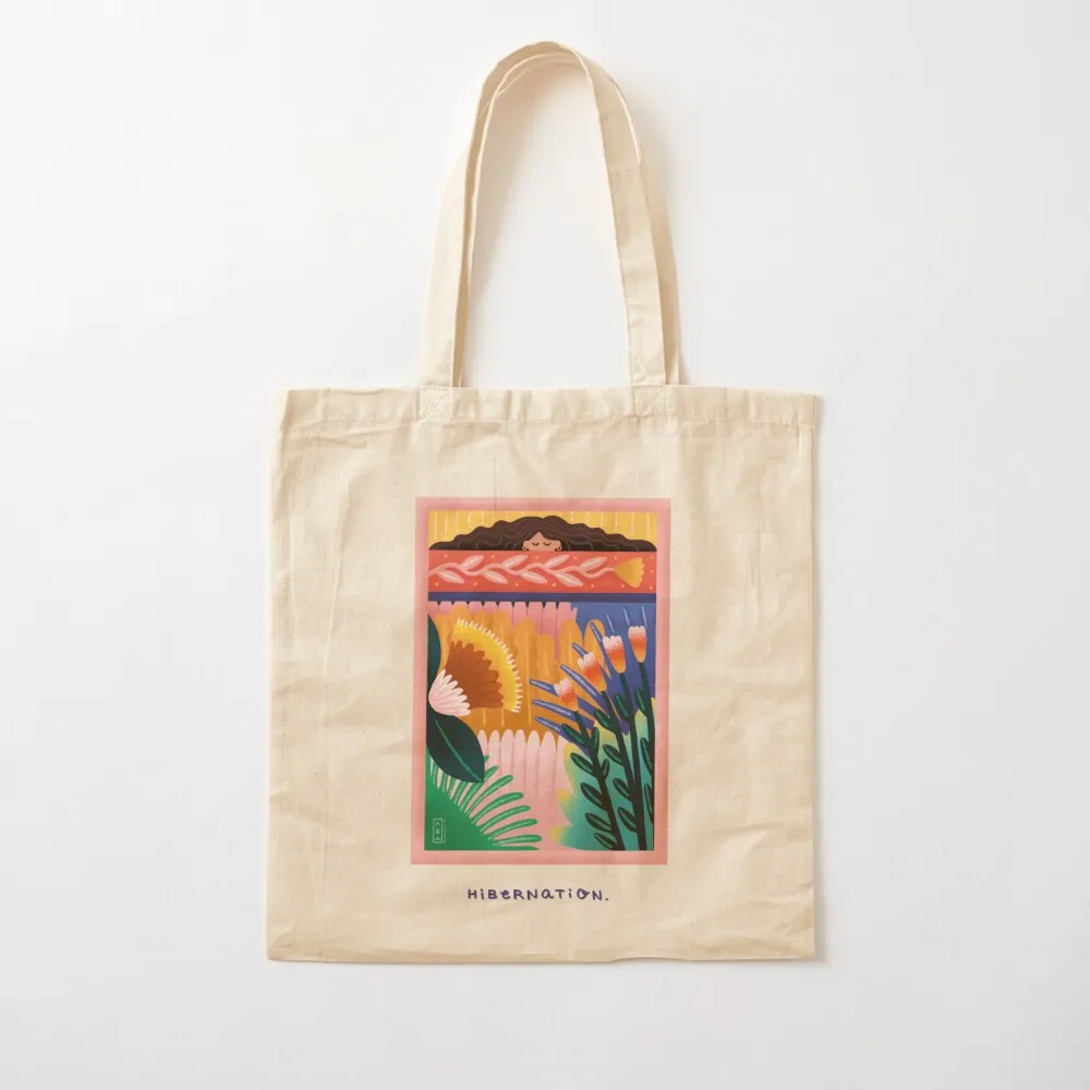 

Hibernation Tote Bag tote canvas cute Customizable custom Canvas