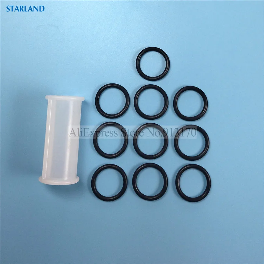 حقيبة واحدة 11 حلقات الختم جوانات السيليكون أنبوب صانع الآيس كريم الملحقات MQL20 آلات الخدمة الناعمة تركيب قطع الغيار